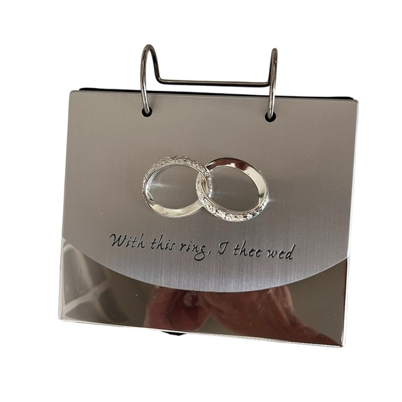 Malden International Designs "With This Ring, I Thee Wed" Flip Album New - Picture 4 of 5